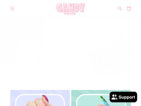 Candynailsuk homepage screenshot