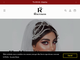 racrowns.com homepage screenshot