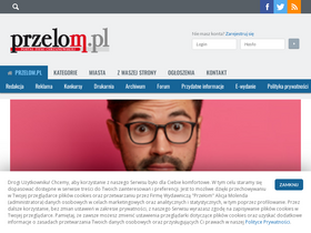 'przelom.pl' screenshot