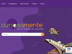 'curiosamente.com' screenshot