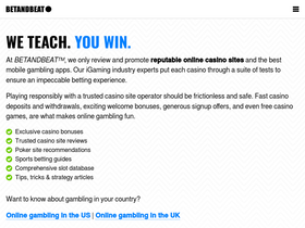 'betandbeat.com' screenshot
