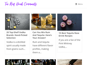 'tinroofdrinkcommunity.com' screenshot