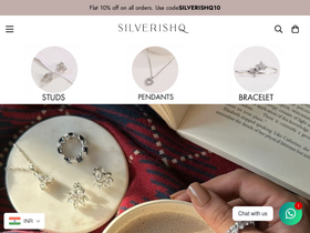 silverishq website screenshot