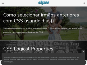'desenvolvimentoparaweb.com' screenshot