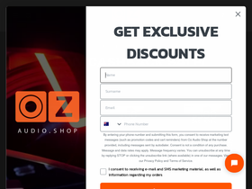 ozaudioshop.com