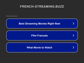 French 2025 streaming sites