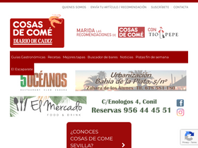'cosasdecome.es' screenshot