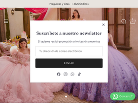love21.mx homepage screenshot