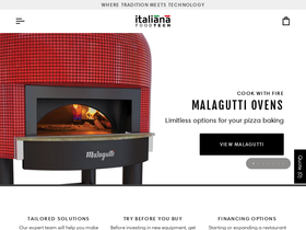 italiana.ca homepage screenshot