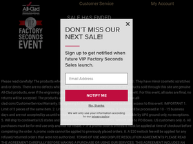 'homeandcooksales.com' screenshot