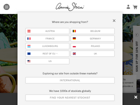 'anniesloan.com' screenshot