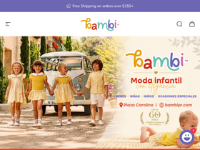 bambipr.com homepage screenshot