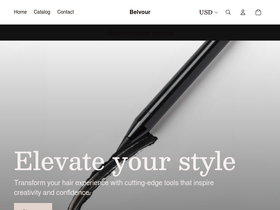 Belvour homepage screenshot