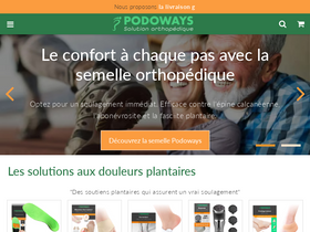 Podoways website screenshot