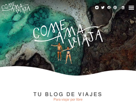'comeamaviaja.com' screenshot