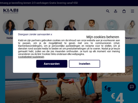 'kiabi.nl' screenshot