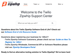 support.zipwhip.com