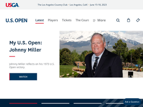 'usopen.com' screenshot