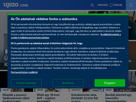 'ujszo.com' screenshot