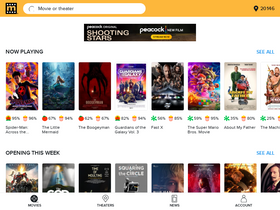 'movietickets.com' screenshot