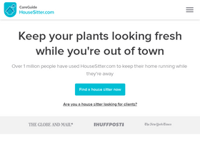 'housesitter.com' screenshot