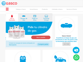 'gasco.cl' screenshot