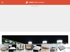 'loverugbyleague.com' screenshot