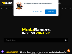 'modagamers.com' screenshot