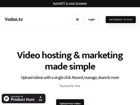 'vadoo.tv' screenshot