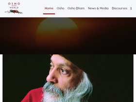 'oshoworld.com' screenshot