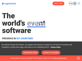 'ungerboeck.com' screenshot