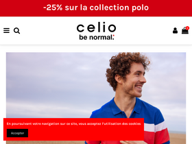 'celio-maroc.com' screenshot