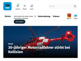 'zueritoday.ch' screenshot