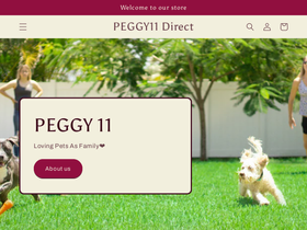 peggy11.com homepage screenshot