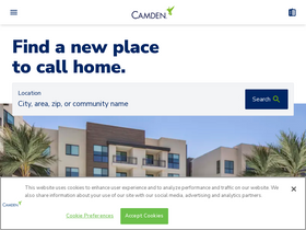'camdenliving.com' screenshot