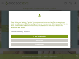 'avocadostore.de' screenshot