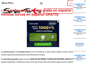 'seriesturcas.gratis' screenshot