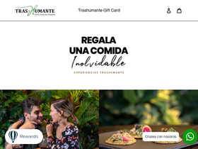regalatrashumante.com homepage screenshot