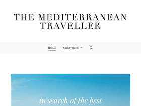 'themediterraneantraveller.com' screenshot