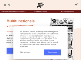 peasmaker.nl homepage screenshot