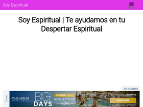 'soyespiritual.top' screenshot