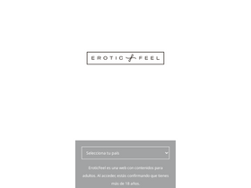 'eroticfeel.com' screenshot