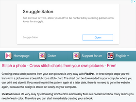 'pic2pat.com' screenshot