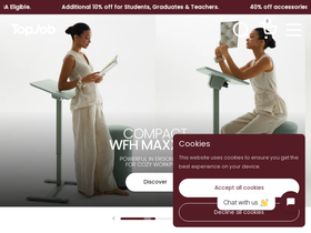Topjob homepage screenshot