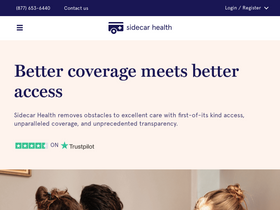 'sidecarhealth.com' screenshot