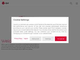 'dpdgroup.com' screenshot