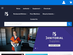 pristine-supply.com homepage screenshot