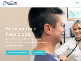 'trustcarehealth.com' screenshot