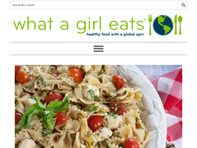 'whatagirleats.com' screenshot