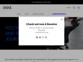 'sidiz.com' screenshot